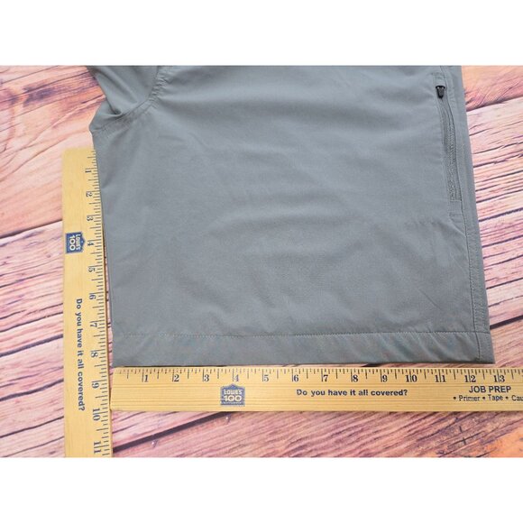 Orvis Mens Gray Tech Shorts 40 - 4-Way Stretch Secure Pockets - Picture 9 of 9